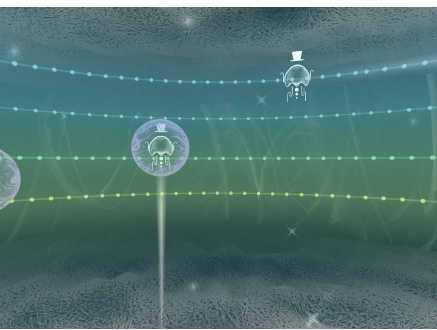Bubble Sounds virtual reality musical interface